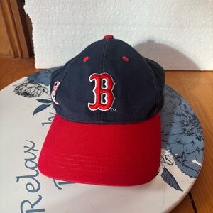 Boston Red Sox Kids Baseball Hat Red & Black Vintage Style